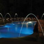 80W LED Color Wheel Underwater Swimming Pool Fiber Optic Lighting
